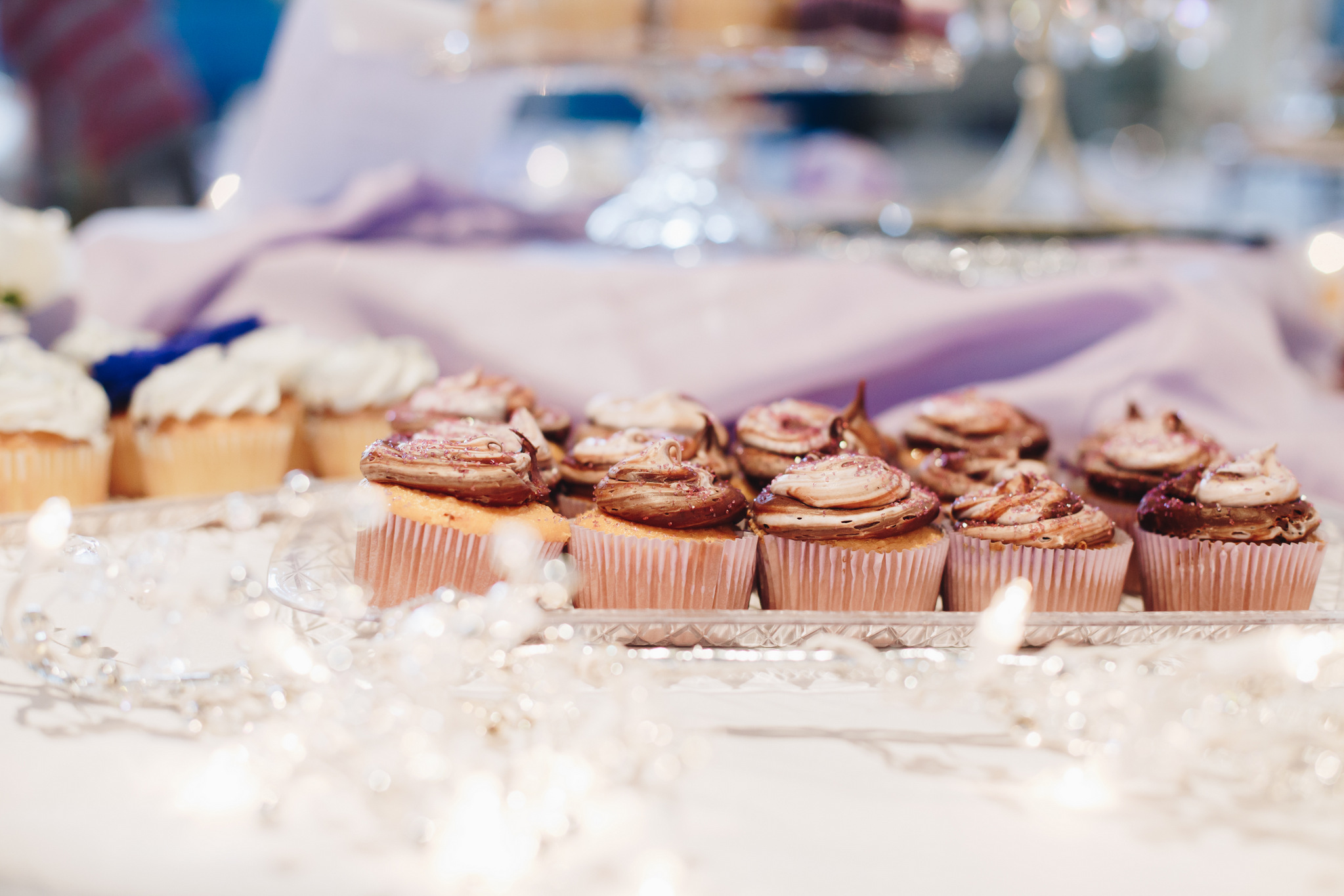 washington dc wedding - chocolate cupcakes