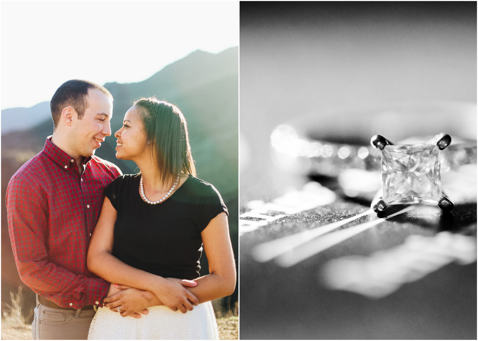 engagement photos (custom designed diamond ring!)