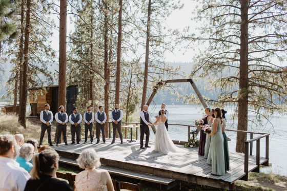 hannah acheson photography / zephyr lodge wedding / liberty lake WA | SPOKANE